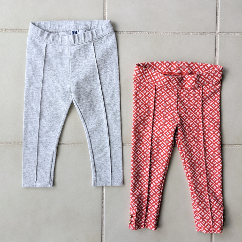 EUC Janie & Jack leggings